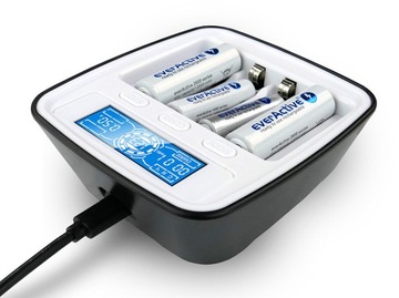 ЗАРЯДНОЕ УСТРОЙСТВО R3 R6 AA AAA SMALL USB-C +4x ENERGIZER 700