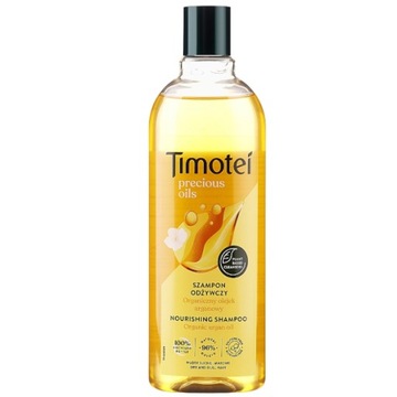 TIMOTEI Szampon do włosów odżywczy z olejkiem Arganowym 400ml