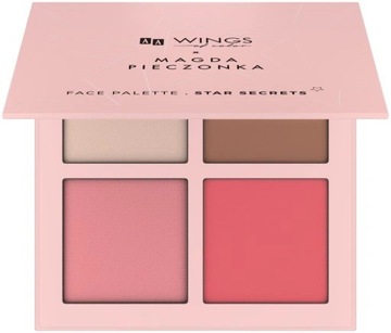 AA WINGS OF COLOR Paleta do konturowania twarzy