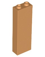 LEGO 2454 klocek filar 1x2x5 Medium Nougat 1szt.