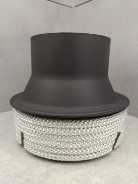 ПЕРЕХОДНАЯ ТРУБА КЕРАМИЧЕСКИЙ ДЫМОХОД 130/200 выхлопных газов