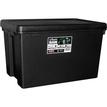 POJEMNIK Z POKRYWĄ WHAM HEAVY DUTY BOX 62L (1 SZT)
