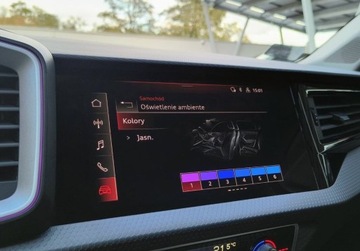 Audi A1 II 1.0 TFSI 110KM 2021 Audi A1 Sportback Salon PL Gwarancja 2026 Full LED Keyless Carplay Grzanie, zdjęcie 23