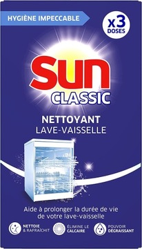 SUN CLASSIC ŚRODEK DO CZYSZCZENIA ZMYWAREK X 3