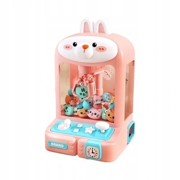 Automat do gier z 10 mini pluszakami,