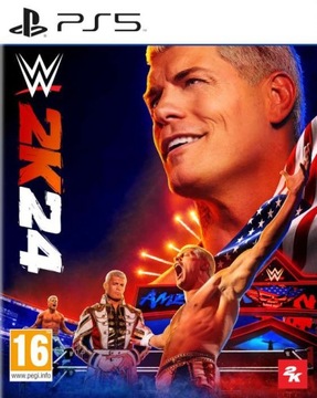 WWE 2K24 PS5 / POLSKA OKŁADKA / PŁYTA