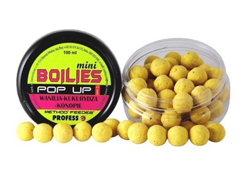 Kulki Mini POP-UP - WANILIA-KUKURYDZA-KONOPIE 12mm