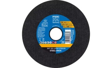 Tarcza Tnąca do Metalu Inox EHT 125x1,0mm Pferd