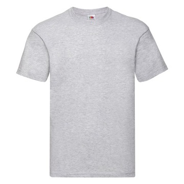 T-SHIRT KOSZULKA FRUIT OF THE LOOM heath. grey L