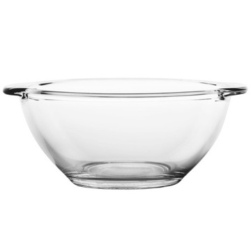 БУТИНКА, ЧАШКА СТЕКЛЯННАЯ С РУЧКАМИ, ОВАЛЬНАЯ ГОЛОВКА ДЛЯ БУЛЬНА-СУПА 550МЛ