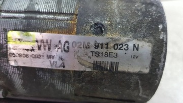 STARTÉR 02M911023N VW PASSAT B6 AUDI A3 8P 2.0 TDI