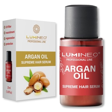 Lumineo Serum do włosów z olejkiem arganowym 20ml