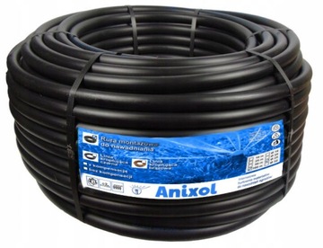Монтажная труба ПЭ PN4, диаметр 25 мм, 100 м, мягкая, для магистрального орошения - Аниксол