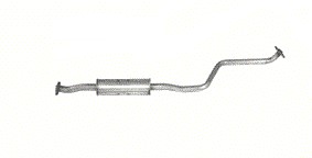 Tłumik środkowy Mazda 323 poj.1,5 98-03r.