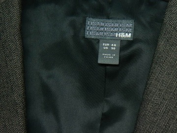 13397 Marynarka MĘSKA H&M 48