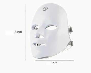 Светодиодная маска для фотонной терапии с Light 7 в 1 Professional
