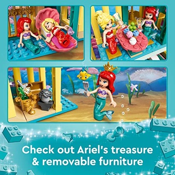 LEGO Disney 43207 Подводный дворец Ариэль