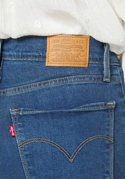 прямые джинсы LEVI'S 724 High-Rise Slim Straight W26 L30 26x30 ПРЕМИУМ