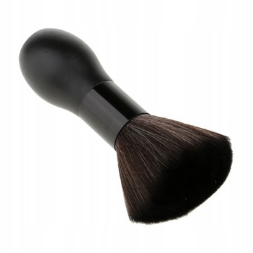 Черная деревянная пудреница для