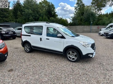 Dacia Dokker Mikrovan Facelifting 1.2 TCe 115KM 2017 Dacia Dokker Stepway-5-Osobowa 1.2 Benzyna 116KM, zdjęcie 13