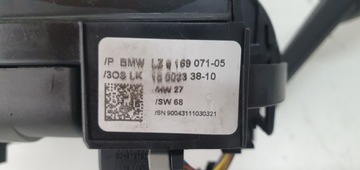 BMW E90 PAVOUK MINCE SENZOR POKLADNA ZÁHYB 9169071