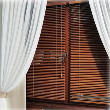 ДЕРЕВЯННЫЕ ЖАЛЮЗИ 25мм, ПО ИНДИВИДУАЛЬНОСТИ ПРОИЗВОДИТЕЛЯ