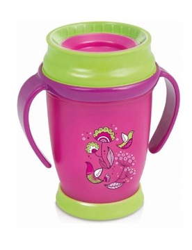 Lovi Kubek360 niekapek Mini Folky Girl 210 ml