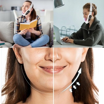 LED 2in1 МАССАЖЕР ДЛЯ ПОДБОРОДКА ЛИФТФИНГ-ТЕРАПИЯ V