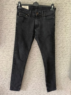 HOLLISTER SUPER SKINNY SPODNIE JEANSOWE 30/34 !!