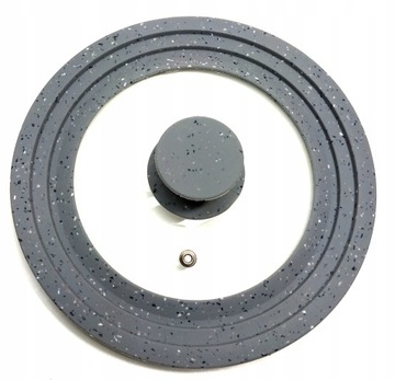 Pokrywka UNIWERSALNA 3w1 24 26 28cm silikonowa JS