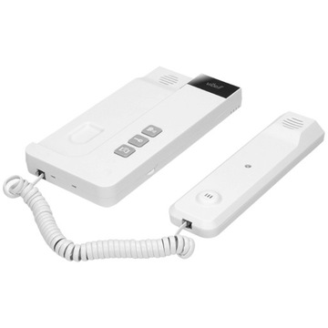 DOMOFON DWURODZINNY 2-ŻYŁOWY FURTKA BRAMA 2 SŁUCHAWKI DASZEK ALUMINIUM ORNO