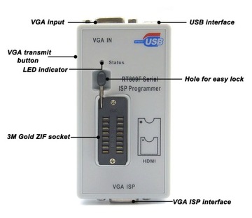 Универсальный последовательный USB-программатор RT809F.