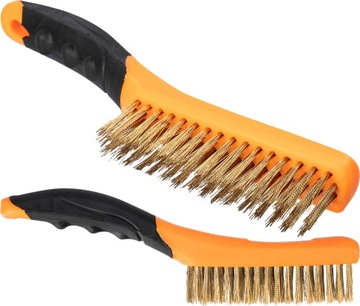 SZCZOTKA DO RDZY DRUT MOSIĘŻNY 4 RZĘDY C4357