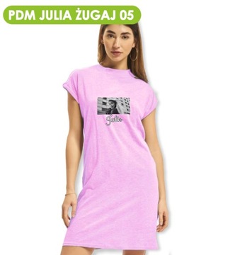 РОЗОВАЯ НОЧНАЯ РУБАШКА размер M PDM JULIA ŻUGAJ 01