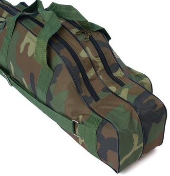 ЧЕХОЛ ДЛЯ РЫБАЛКИ, 2 КАМУФЛЯЖНЫХ ОТДЕЛЕНИЯ, 100 см