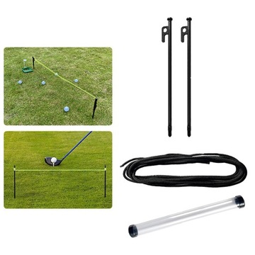 Качели для выравнивания клюшек для гольфа черного цвета