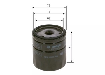 FILTR OLEJE - BOSCH F026407213