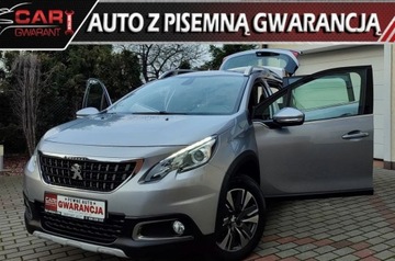 Peugeot 2008 I SUV Facelifting 1.2 PureTech 110KM 2018 Peugeot 2008 ALLURE Lift Ledy Navi Kamera Skrzynia AUTOMAT Zadbany 1.2