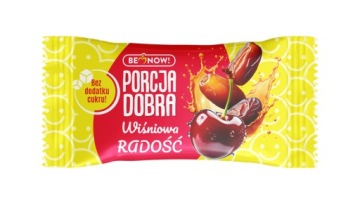Батончик тістечко Перекуска фруктова Вишнева Радість 20 г вишня PORCJA DOBRA