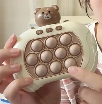 ЭЛЕКТРИЧЕСКИЙ НАВЫК POP IT АНТИСТРЕСС ИГРА МЕДВЕДЬ