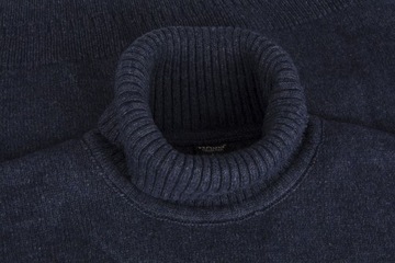 МУЖСКОЙ ШЕРСТЯНОЙ ДЖИНСОВЫЙ СВИТЕР! XXL SW148