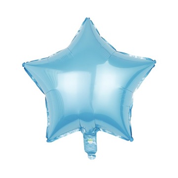 Balon foliowy GWIAZDA NIEBIESKI 18 cali 45cm blue