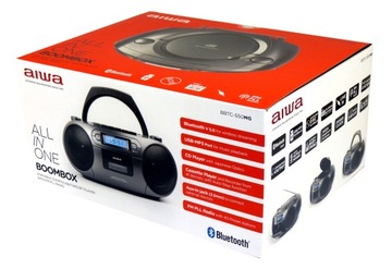 БУМБОКС AIWA BBTC-550MG BT USB CD SOUND RUNTER