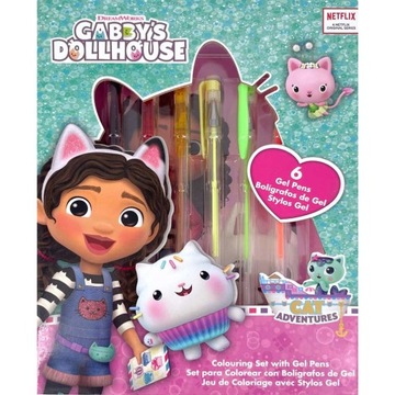 Gabi zestaw 6 długopisów notes GABBY'S DOLLHOUSE 450