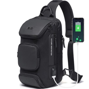 Moda МУЖСКАЯ НАСТЕННАЯ СУМКА, РЮКЗАК USB
