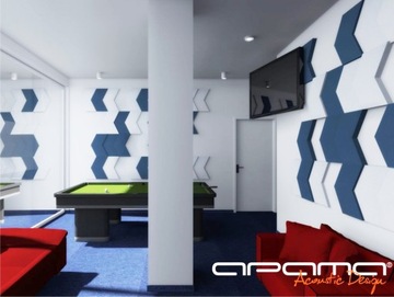 Акустическая стеновая панель ARROW пенопласт 2см APAMA