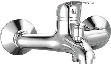 Bateria wannowa ścienna AQUALINE 35 chrom