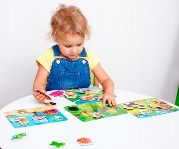 ИГРА на липучке КТО ГДЕ ЖИВЕТ? ОБРАЗОВАТЕЛЬНАЯ ИГРА