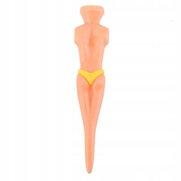 6xPlastic Nowość Model męski Tees Golf Tees Tool