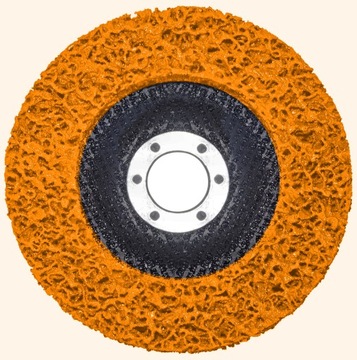 ДИСК ИЗ НЕТКАНОЙ ТКАНИ ДЛЯ УДАЛЕНИЯ Ржавчины НЕГРОВСКИХ ВОЛОС Абразивный диск 125мм INOX